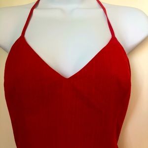 NWT Red Le Lis Collection backless Dress ss small.